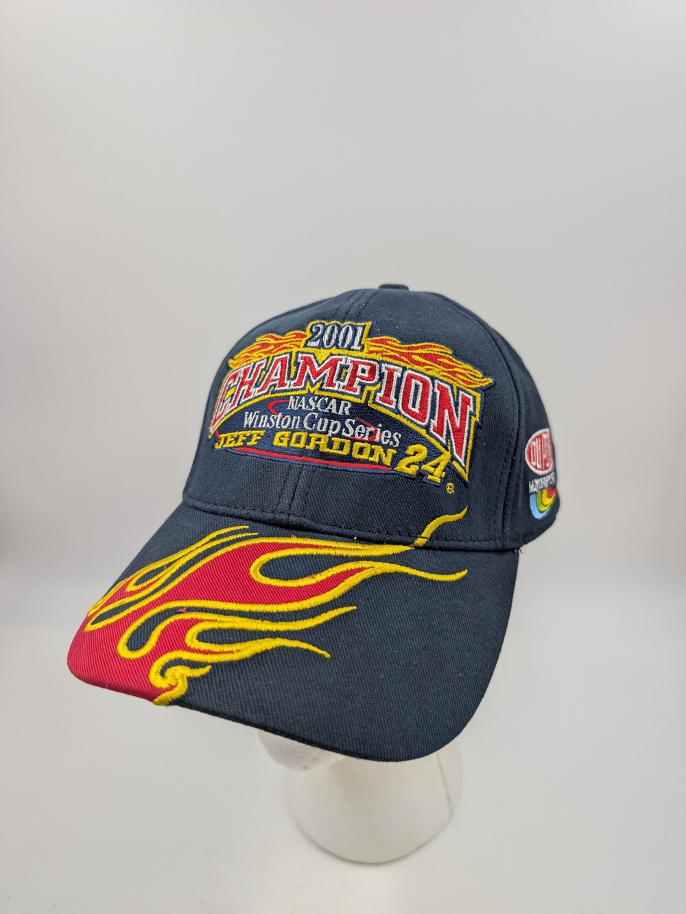 New Vintage Jeff Gordon 2001 #24 Strapback Hat NASCAR Winston Cup Series